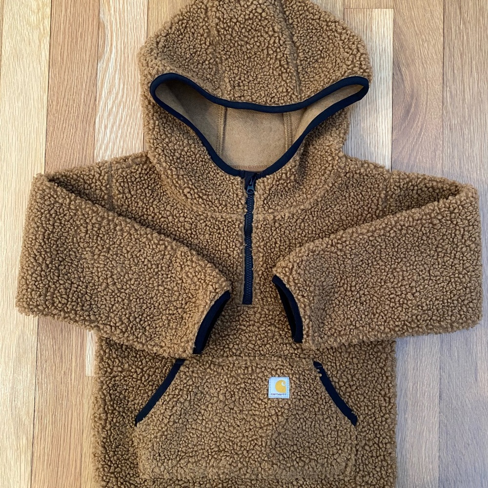 Carhartt sherpa hoodie (3T)